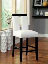 Luminar Black 5 Pc Counter Ht Table Set from Furniture of America - Luna Furniture