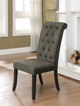 Nerissa Antique Black 7 Pc Dining Table Set from Furniture of America - Luna Furniture