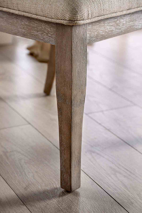 Patience Rustic Natural Tone/Beige Side Chair from Furniture of America - Luna Furniture