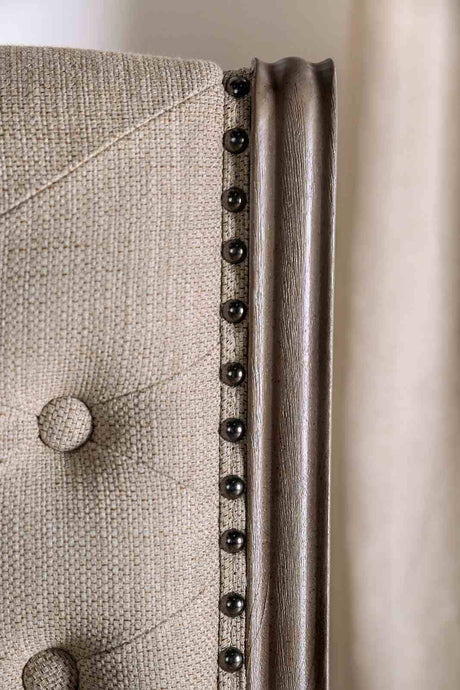 Patience Rustic Natural Tone/Beige Side Chair from Furniture of America - Luna Furniture