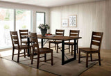Dulce Walnut Side Chair from Furniture of America - Luna Furniture