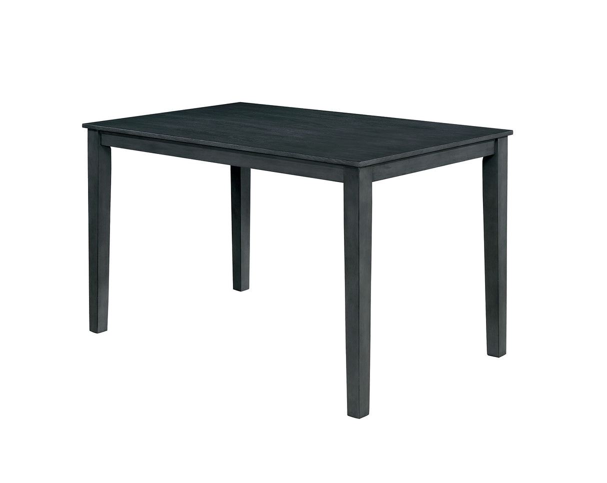 Fafnir Weathered Gray/Beige 7 Pc. Counter Ht. Table Set from Furniture of America - Luna Furniture