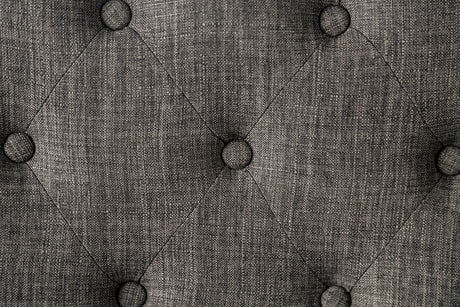 Alfred Antique Black/Gray Side Chair from Furniture of America - Luna Furniture