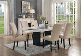 Kian Black/Beige Side Chair