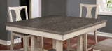 Ann Antique White/Gray 5-Piece Counter Ht. Table Set from Furniture of America - Luna Furniture