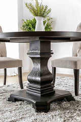 Nerissa Antique Black/Beige 5 Pc Dining Table Set from Furniture of America - Luna Furniture