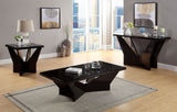 Dubendorf Black End Table from Furniture of America - Luna Furniture