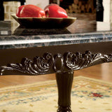 Brampton Espresso/Black 3 Pc. Table Set from Furniture of America - Luna Furniture
