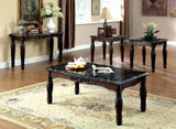 Brampton Espresso/Black Sofa Table from Furniture of America - Luna Furniture