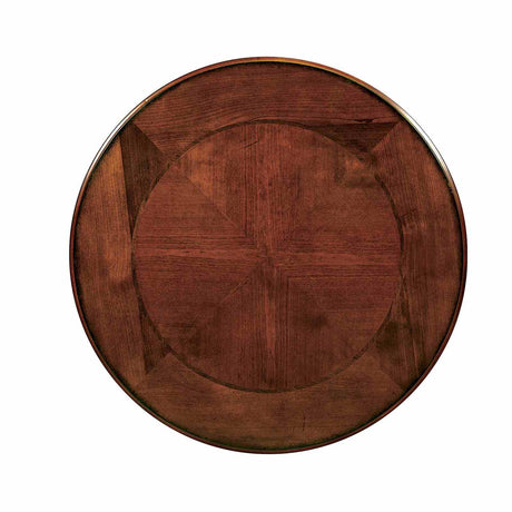 May Brown Cherry End Table from Furniture of America - Luna Furniture