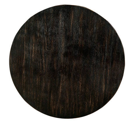 Carrie Antique Black End Table from Furniture of America - Luna Furniture