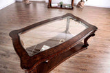 Walworth Dark Oak Coffee Table from Furniture of America - Luna Furniture