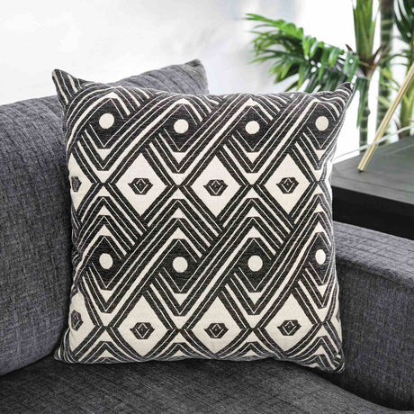 Kaylee Gray Large L-Sectional w/ Right Chaise from Furniture of America - Luna Furniture