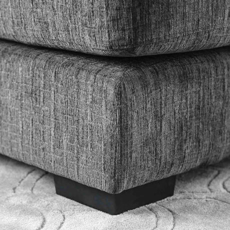 Kaylee Gray Large L-Sectional w/ Left Chaise from Furniture of America - Luna Furniture