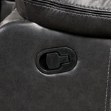 Gatria Gray Sectional from Furniture of America - Luna Furniture