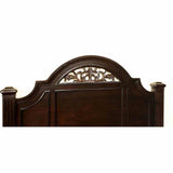 Syracuse Dark Walnut California King Bed from Furniture of America - Luna Furniture