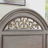 Syracuse Gray 4 Pc Queen Bedroom Set from Furniture of America - Luna Furniture