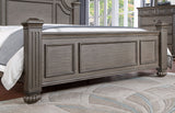 Syracuse Gray King Bed from Furniture of America - Luna Furniture