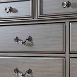 Syracuse Gray 5 Pc Queen Bedroom Set from Furniture of America - Luna Furniture