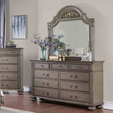 Syracuse Gray 4 Pc Queen Bedroom Set from Furniture of America - Luna Furniture