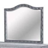 Alzir Gray Mirror (Mirror Only) from Furniture of America - Luna Furniture