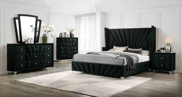 Carissa Black 5-Piece Queen Bedroom Set