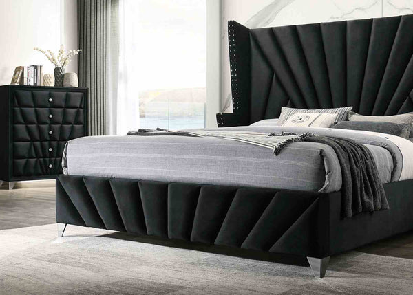 Carissa Black California King Bed