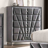 Carissa Gray 5 Pc Queen Bedroom Set from Furniture of America - Luna Furniture