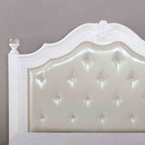 Belva White Full Bed from Furniture of America - Luna Furniture
