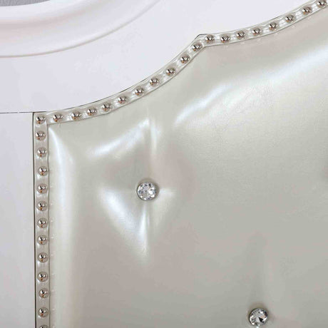 Belva White Full Bed from Furniture of America - Luna Furniture