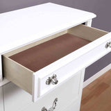 Belva White Night Stand from Furniture of America - Luna Furniture