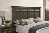 Houston Gray Queen Panel Bed from Furniture of America - Luna Furniture