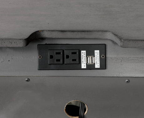 Brandt Gray Night Stand from Furniture of America - Luna Furniture