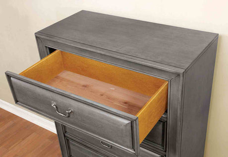 Brandt Gray Chest from Furniture of America - Luna Furniture
