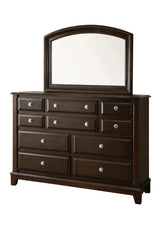 Litchville Brown Cherry Dresser from Furniture of America - Luna Furniture