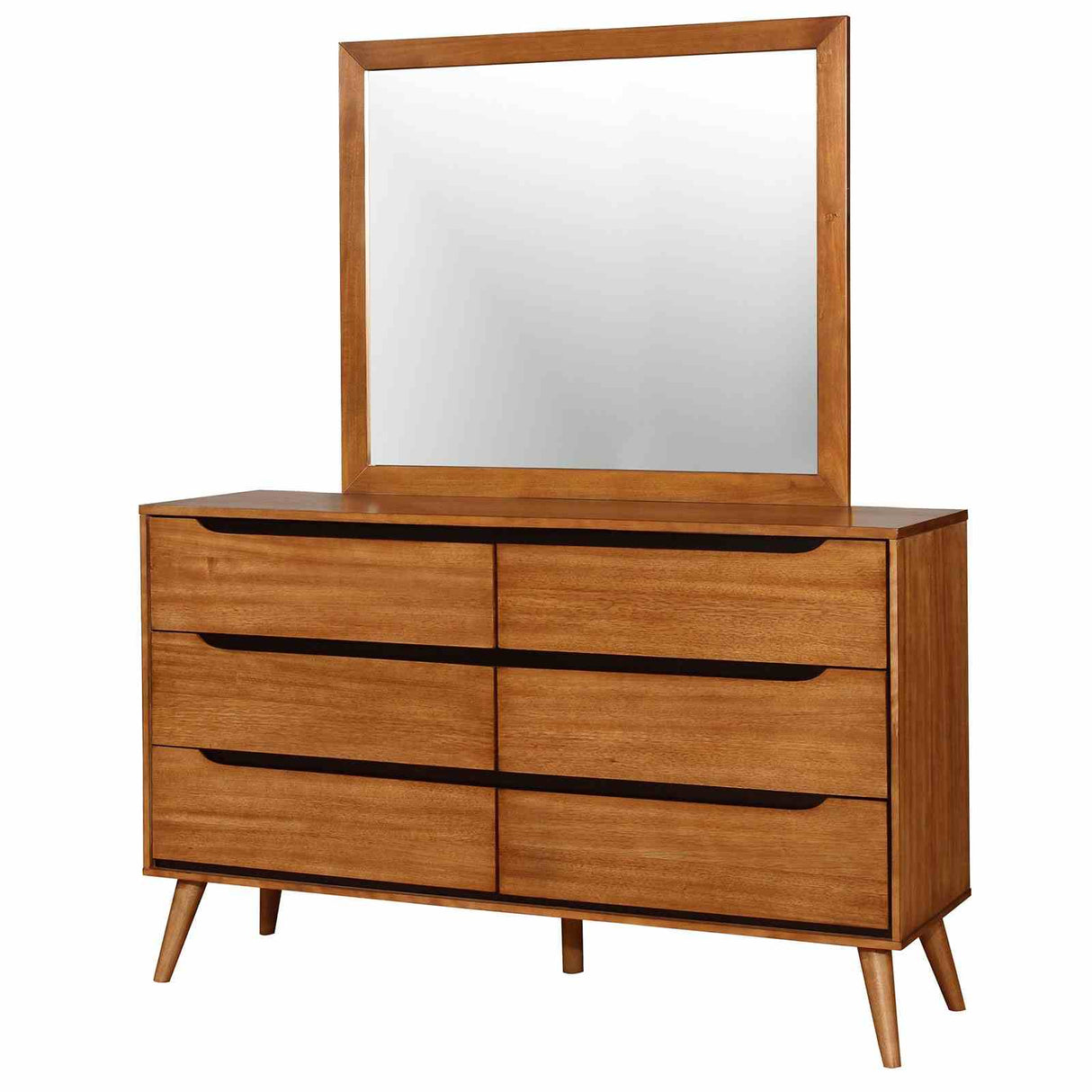 Lennart Oak Dresser from Furniture of America - Luna Furniture