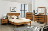 Lennart Oak Night Stand from Furniture of America - Luna Furniture