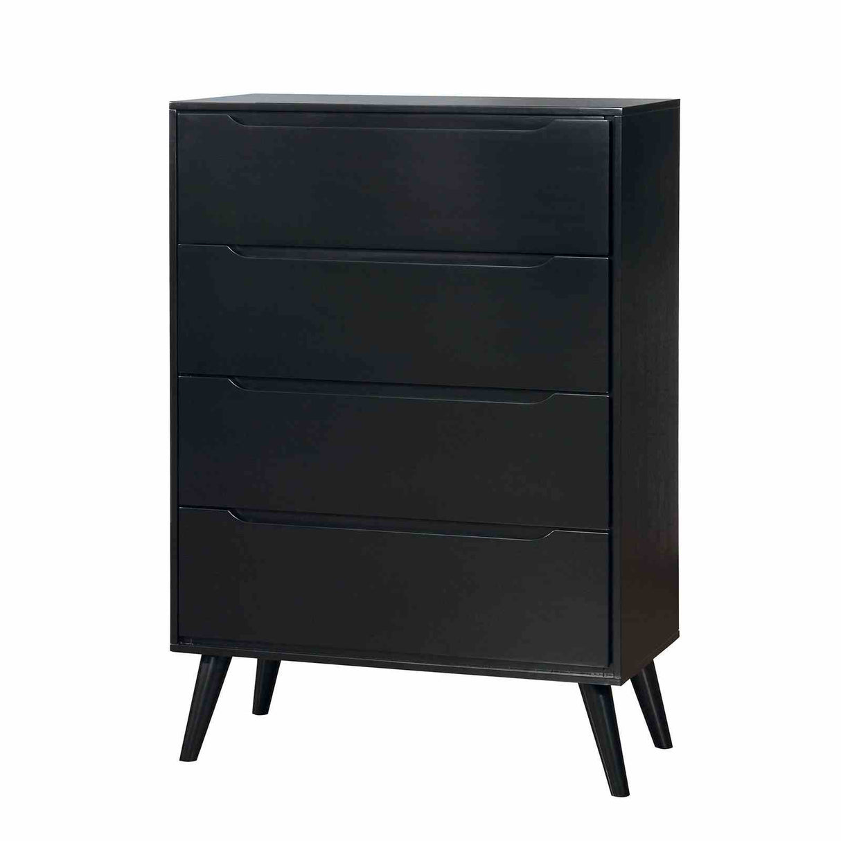 Lennart Black Chest from Furniture of America - Luna Furniture
