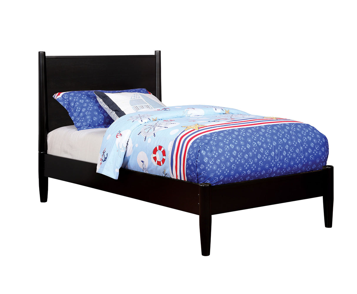 Lennart Black Twin Bed from Furniture of America - Luna Furniture