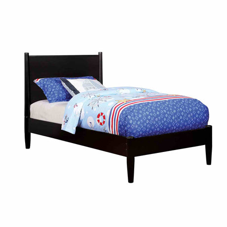 Lennart Black 5 Pc Queen Bedroom Set from Furniture of America - Luna Furniture