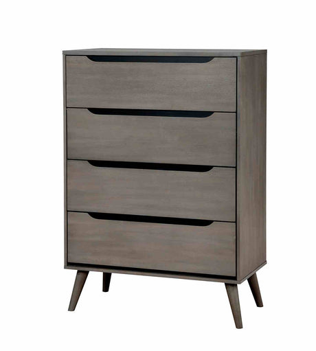 Lennart Gray Chest from Furniture of America - Luna Furniture