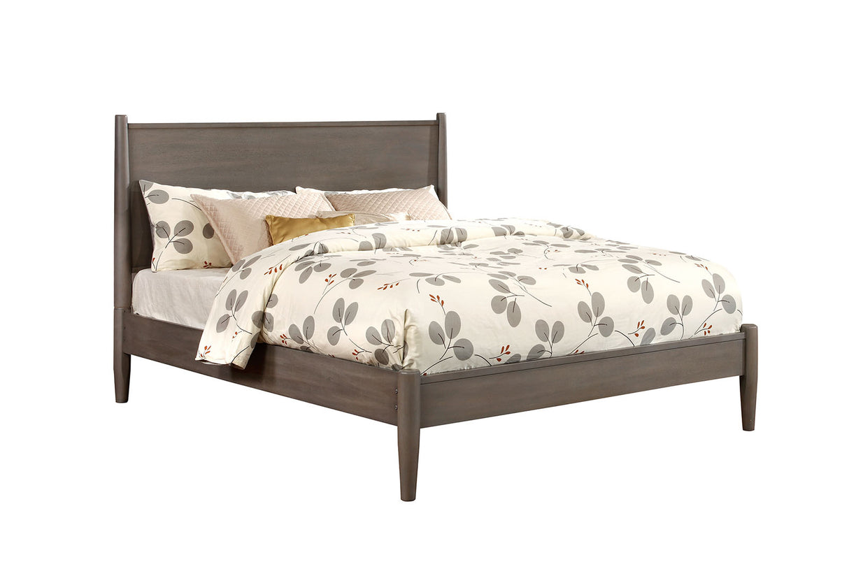 Lennart Gray King Bed from Furniture of America - Luna Furniture