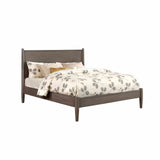 Lennart Gray 5 Pc Queen Bedroom Set from Furniture of America - Luna Furniture