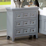 Castlile Gray 5 Pc Queen Bedroom Set from Furniture of America - Luna Furniture