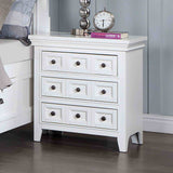 Castile White 5 Pc Queen Bedroom Set from Furniture of America - Luna Furniture