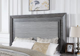 Raiden Gray King Bed from Furniture of America - Luna Furniture
