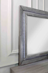 Raiden Gray 5 Pc Queen Bedroom Set from Furniture of America - Luna Furniture
