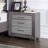 Raiden Gray 5 Pc Queen Bedroom Set from Furniture of America - Luna Furniture