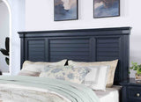 Manzanillo Slate Blue Queen Storage Bed from Furniture of America - Luna Furniture