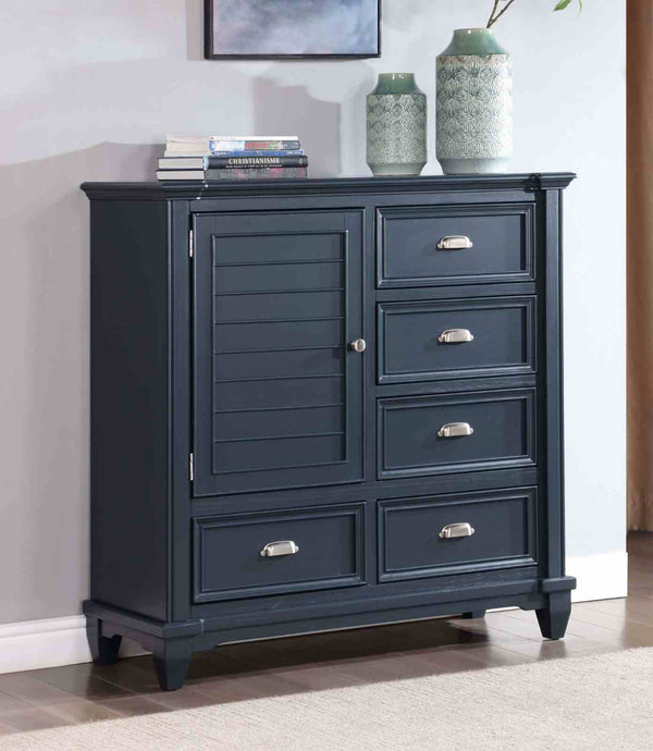 Manzanillo Slate Blue Armoire